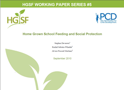 HGSF working paper series 5